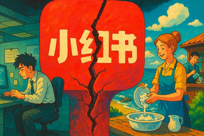 大厂螺丝钉的救赎 小红书广告如何卖「精神布洛芬」